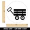 Fun Wagon Self-Inking Rubber Stamp for Stamping Crafting Planners